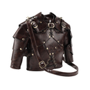 4 Kinds Medieval Viking Rivet Decoration Armor Shape Crossbody Bag - AwwwCos