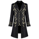 3 Kinds Men Victorian Tuxedo Front Button Palace Cosplay Costume Formal Uniform