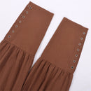 4 Kinds Men Viking Pirate Cosplay Renaissance Medieval Lace Up Tapered Pants