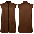 4 Kinds Unisex Pirate Vest Sleeveless Renaissance Robe Medieval Cosplay Costume