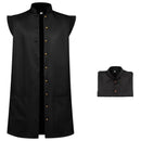 4 Kinds Unisex Pirate Vest Sleeveless Renaissance Robe Medieval Cosplay Costume