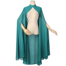 4 Kinds Women Chiffon Cape Tulle Wedding Bridal Shawls Long Cloak Costume