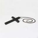 4Pcs Medieval Monk Friar Cosplay Costume Hooded Rope Belt Cross Necklace