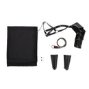 4Pcs Medieval Viking Cosplay Accessories Frayed Hooded Scarf Lace Up Bracers Single Shoulder Armor Belt Safety Pins