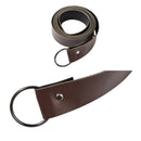 4Pcs Medieval Viking Cosplay Accessories Set Hooded Scarf Belt Wrist Wraps Safety Pins