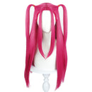 Kids Anime K-Pop: Demon Hunters Mira Cosplay Magenta Wig With Pigtail - AwwwCos