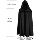 4 kinds Adult Medieval Vintage Renaissance Hooded Cape Medieval Cloak - AwwwCos