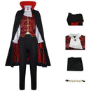 4 pieces Child Vampire Cosplay Costume Halloween Party Roleplay Uniform - AwwwCos