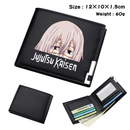 Anime Jujutsu Kaisen Itadori Yuji Gojo Satoru Sukuna Wallets Faux Leather Multi Purse