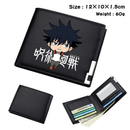 Anime Jujutsu Kaisen Itadori Yuji Gojo Satoru Sukuna Wallets Faux Leather Multi Purse