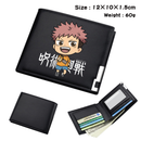 Anime Jujutsu Kaisen Itadori Yuji Gojo Satoru Sukuna Wallets Faux Leather Multi Purse