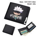 Anime Jujutsu Kaisen Itadori Yuji Gojo Satoru Sukuna Wallets Faux Leather Multi Purse