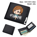 Anime Jujutsu Kaisen Itadori Yuji Gojo Satoru Sukuna Wallets Faux Leather Multi Purse