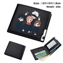 Anime Jujutsu Kaisen Itadori Yuji Gojo Satoru Sukuna Wallets Faux Leather Multi Purse