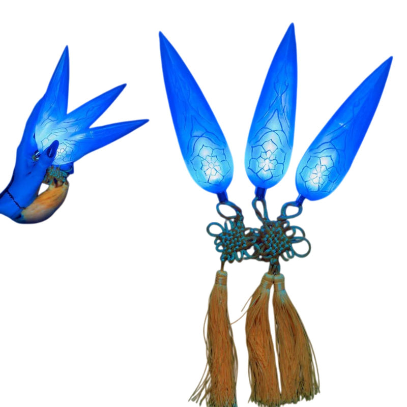 5 Kinds Anime K-Pop: Demon Hunters Cosplay Prop Soft Plastic Translucent Dagger - AwwwCos