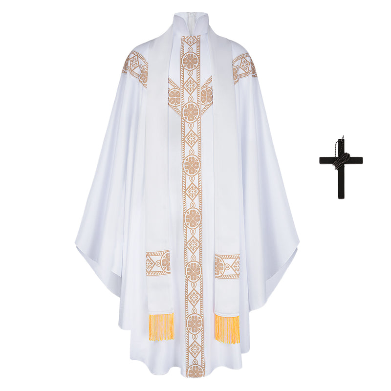5 Kinds Clergy Elegance Catholic Priest Church Mass Vestment Robe - AwwwCos