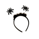 5 Kinds Halloween Spider Headband Spiderweb Hair Hoop Masquerade Accessory - AwwwCos
