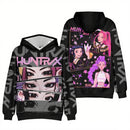 5 Kinds Kid Adult Anime K-Pop Demon Hunters Cosplay Costume Adutumn Hoodies - AwwwCos