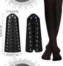 5 Piece Women Renaissance Fairy Costume Suit Medieval Hooded Robe Elf Ear - AwwwCos