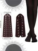 5 Piece Women Renaissance Fairy Costume Suit Medieval Hooded Robe Elf Ear - AwwwCos