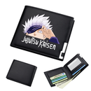 Anime Jujutsu Kaisen Itadori Yuji Gojo Satoru Sukuna Wallets Faux Leather Multi Purse