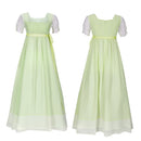 Hamilton Elizabeth One-piece Dresses Women Colonial Schuyler Victorian Rococo Ball Gown Maiden Medieval Dress - AwwwCos