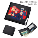 Anime Jujutsu Kaisen Itadori Yuji Gojo Satoru Sukuna Wallets Faux Leather Multi Purse