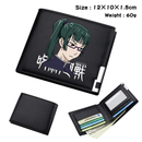 Anime Jujutsu Kaisen Itadori Yuji Gojo Satoru Sukuna Wallets Faux Leather Multi Purse