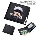 Anime Jujutsu Kaisen Itadori Yuji Gojo Satoru Sukuna Wallets Faux Leather Multi Purse