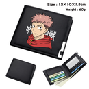 Anime Jujutsu Kaisen Itadori Yuji Gojo Satoru Sukuna Wallets Faux Leather Multi Purse