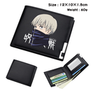 Anime Jujutsu Kaisen Itadori Yuji Gojo Satoru Sukuna Wallets Faux Leather Multi Purse