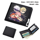 Anime Jujutsu Kaisen Itadori Yuji Gojo Satoru Sukuna Wallets Faux Leather Multi Purse
