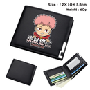Anime Jujutsu Kaisen Itadori Yuji Gojo Satoru Sukuna Wallets Faux Leather Multi Purse