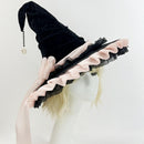6 Kinds Hand-made Big Brim Magic Women's Headwear Gothic Lolita Witch Hat