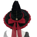6 Kinds Hand-made Big Brim Magic Women's Headwear Gothic Lolita Witch Hat