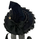 6 Kinds Hand-made Big Brim Magic Women's Headwear Gothic Lolita Witch Hat