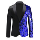 6 Kinds Men Host Cosplay Costume Sequin Slim-fit Youth Collar Casual Dance Jacket