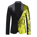6 Kinds Men Host Cosplay Costume Sequin Slim-fit Youth Collar Casual Dance Jacket