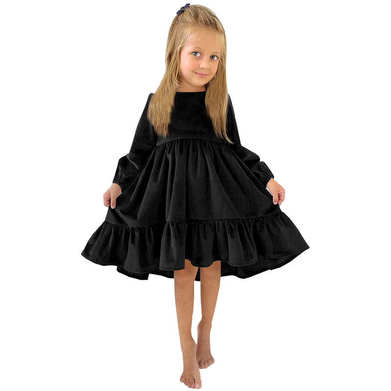 6 Kinds Toddler Kids Girls Christmas Cosplay Costume Party Wedding Formal Dress - AwwwCos