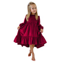 6 Kinds Toddler Kids Girls Christmas Cosplay Costume Party Wedding Formal Dress - AwwwCos