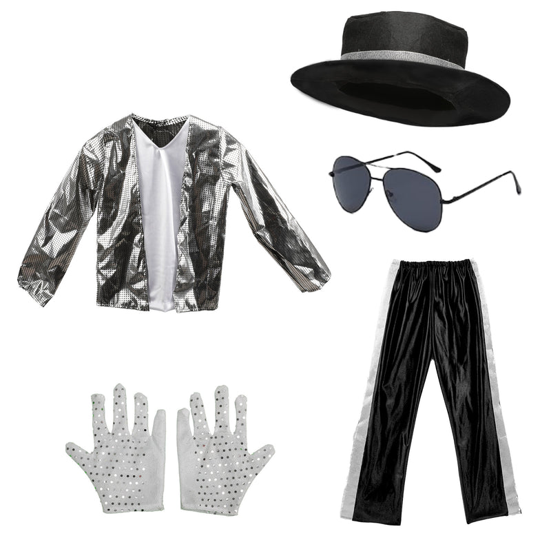 70S Michael Jackson Fancy June 1 Children's Performance Costume