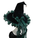 7 Kinds Handmade Witch Big Brim Hat Pointed Wizard Cosplay Gothic Lolita Style Dress Up