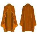 7 Kinds Men Cosplay Velvet Gold Trim Cloak Medieval Court Cape - AwwwCos