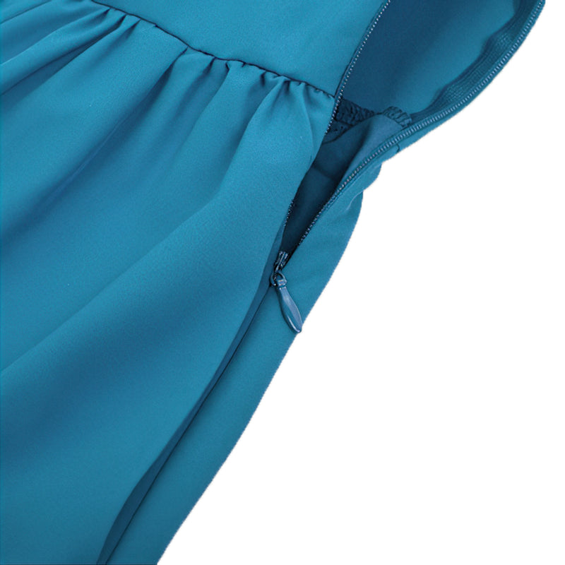 7 Kinds Renaissance Women Corset High Low Ruffle Maxi Dress