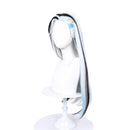 80 cm Adult Girls Monster High Frankie Stein Cosplay Wig White Long Straight Hair