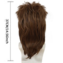 80s Retro Men Brown Hair Halloween Disco Party 14.56 in Wig - AwwwCos