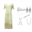 8 Kinds Female V Dress Long Gown Evening Party Sequin Dress Accessories - AwwwCos