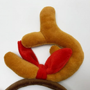 Christmas Deer Antler Headband with Dog Ears, Reindeer Horn for Adult Kids