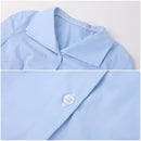 Movie Wicked ShenShen Cosplay Costume Gray Striped Uniform Skirt