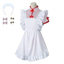 Ranma ½ Shampoo Cosplay Costume Cheongsam Apron Purple Wig - AwwwCos